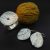 Metalclayschmuck mit Abdruck von Baumnuss