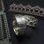 Metalclayfingerringe mit Strukturabdruck